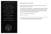 Load image into Gallery viewer, BC Buds Garlic Chickpea Curry Chanas