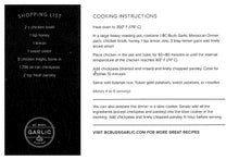 Load image into Gallery viewer, BC Buds Garlic Moroccan Dinner