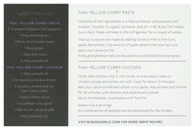 Load image into Gallery viewer, BC Buds Garlic Thai Yellow Curry Paste