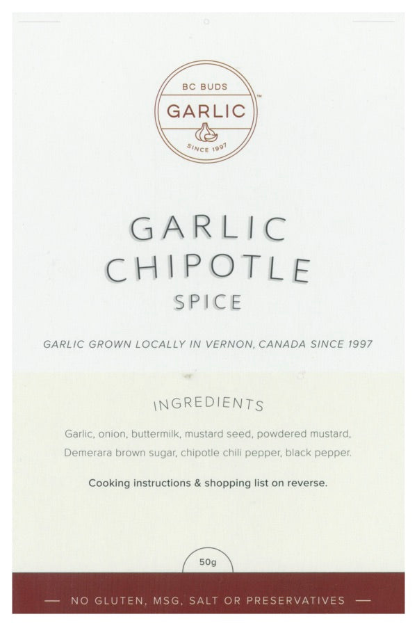 BC Buds Garlic Chipotle Spice Pack