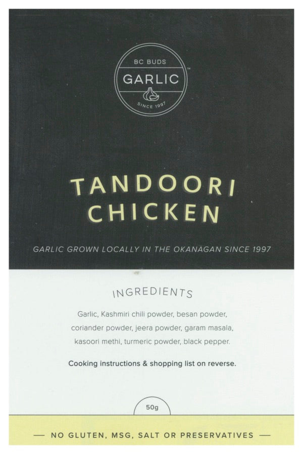 BC Buds Garlic Tandoori Chicken Dinner