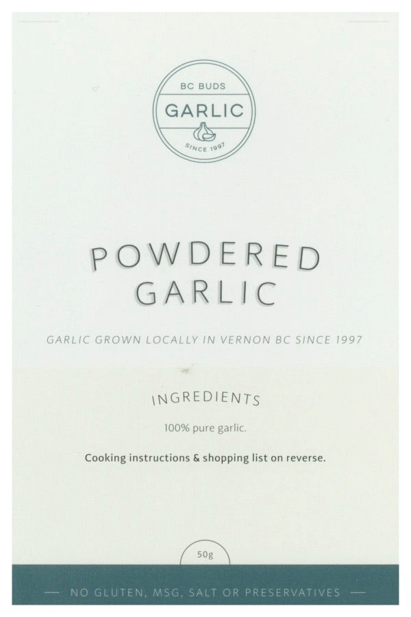BC Buds Powdered Garlic